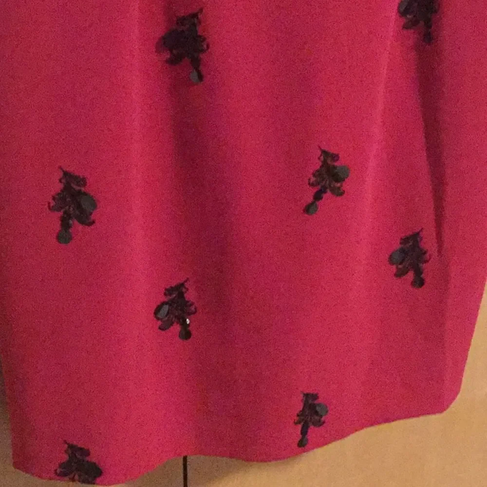 Cinq a Sept Embroidered Lace-Up Back Dress - Picture 6 of 13